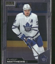 2020-21 O-Pee-Chee Platinum Auston Matthews #5 Toronto Maple Leafs