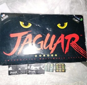 Atari Jaguar Console Box with Zool 2 Box - Some Inserts (No System or Console)