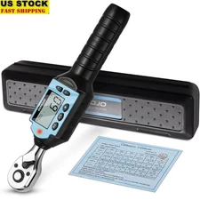 Digital Torque Wrench Precision Auto Bike Repair Tool Ergonomic Durable Design