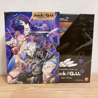 PS2 .hack  G.U. vol.1-3 & Returner 4pcs w/ Limited Box Japan PlayStation 2 Japan
