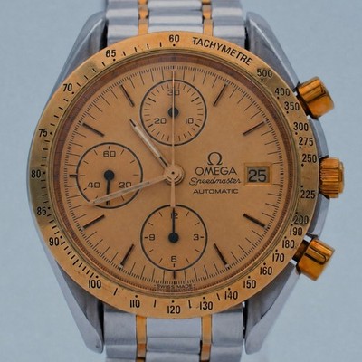 Omega Speedmaster Automatik Datum Stahl/Gold