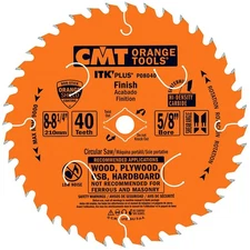 CMT ITK Plus 8-1/4" 40T Finish Saw Blade P08040