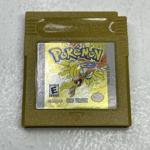Pokemon Gold Version 2000 Nintendo Game Boy Color Original Authentic EXCELLENT