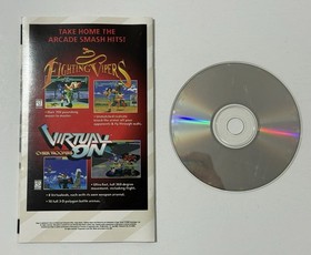 AMOK - (Sega Saturn) *Disc & Manual*