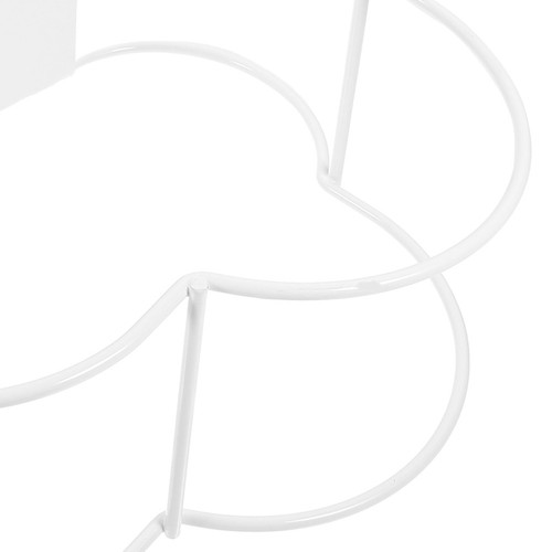 Cloud Shaped Desktop Book Rack Modern Metal Wire Bookshelf Simple Magazine - Picture 11 of 12