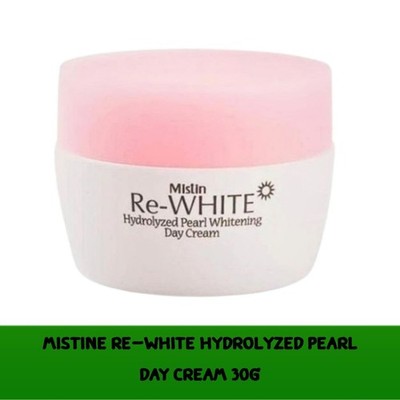 Mistine Re-White Hydrolyzed Pearl Whitening Day Cream 30g