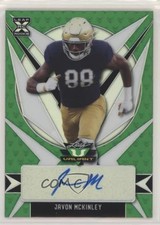 2021 Leaf Valiant /99 Javon McKinley #BA-JMK Auto 07dp