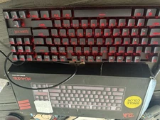 Redragon K552 Wired Mechanical Gaming Keyboard Red Backlight Open Box Tested