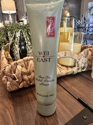 WEI EAST China Clay Herbal Purifying Masque Mask 3.5 Oz Factory Sealed
