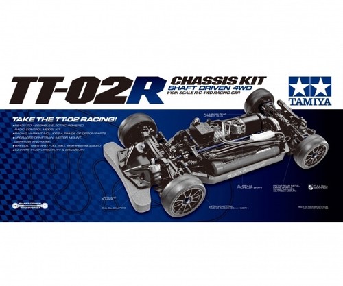 TT-02R Chassis Kit mit zahlreichen Tuningteilen Tamiya RC 1:10 300047326 - Bild 8 von 9