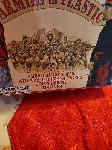 ESERCITI IN PLASTICA 5439 GUERRA CIVILE AMERICANA GRANO LOUISIANA TIGRI ZOUAVI - Foto 2 di 9