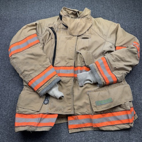CAIRNS REAXTION JACKET Fire Fighter BUNKER GEAR COAT TURNOUT Gear Sz 46 MFG 2014