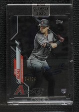 2020 Topps Clearly Authentic Auto Black 74/75 Josh Rojas #CCA-JRO Auto 1u6
