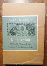 King Arthur and His Knights (Rainbow Classics) W/Sleeve and clear dust jacket. 