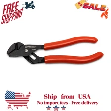 4-1/2 in Mini Straight Tongue & Groove Pliers with Black Oxide Finish