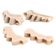 2pcs Hallux Valgus Bunion Corrector Unisex Silicone Toe Separator Foot Care