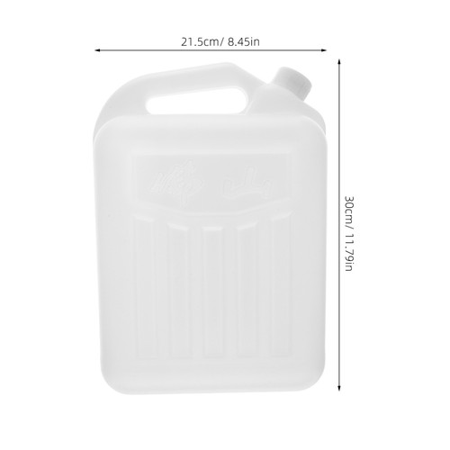 Olla de plástico reutilizable jarra de agua galón vacío grado alimenticio cubos de almacenamiento - Imagen 10 de 12