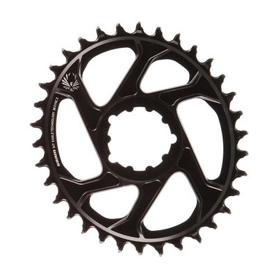 SRAM X-Sync 2 Eagle Chainring 34t SRAM Direct Mount Oval 12-Speed Aluminum Black