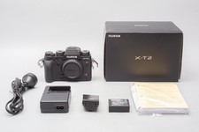 Fujifilm X-T2 Mirrorless Digital Camera Body, Black, Fuji XT2 X-T 2, Boxed