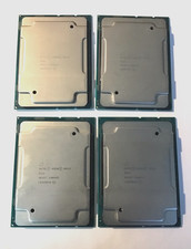 SET OF 4 - Intel Xeon Gold 5122 SR3AT 3.60GHz Quad Core 16.5MB LGA3647 CPU