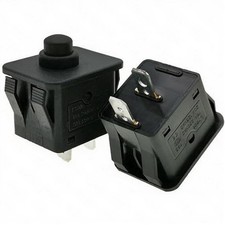 2Pin Plunger Pedal Switch 2Pcs for Ride On Cars Operating at 6V 12V 24V