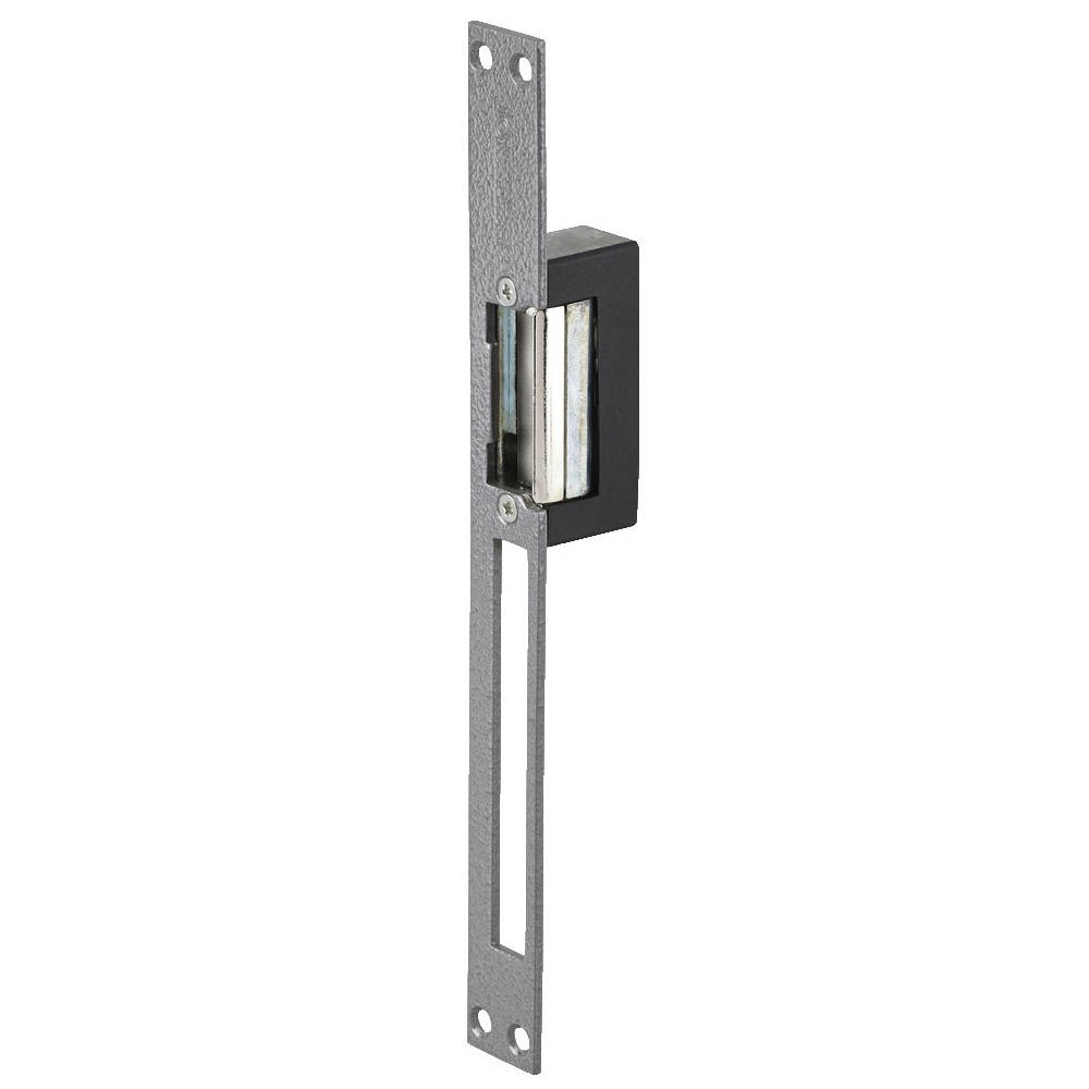 Gâche électrique en applique inversé 12V serrure verticale 89mm réversible