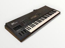 Yamaha SY77 Synthesizer Keyboard 61-Keys Black keyboard Tested W/Case, Cable