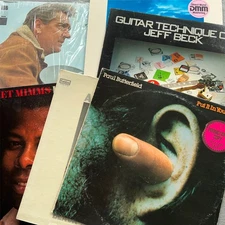 Vinyl LP Lot Paul Butterfield Carl Smith Jeff Beck First Press + 5 More Records