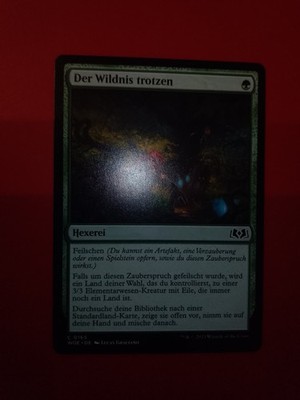 MAGIC THE GATHERING Der Wildnis trotzen 2023 Deutsch C0165