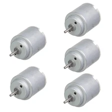 5Pcs DC Motor 3V 14000RPM Electric Motor Micro Motor Round Shaft for DIY Airp...