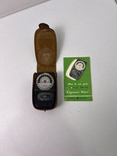 VTG General Electric DW-68 Exposure Light Meter with Leather Case