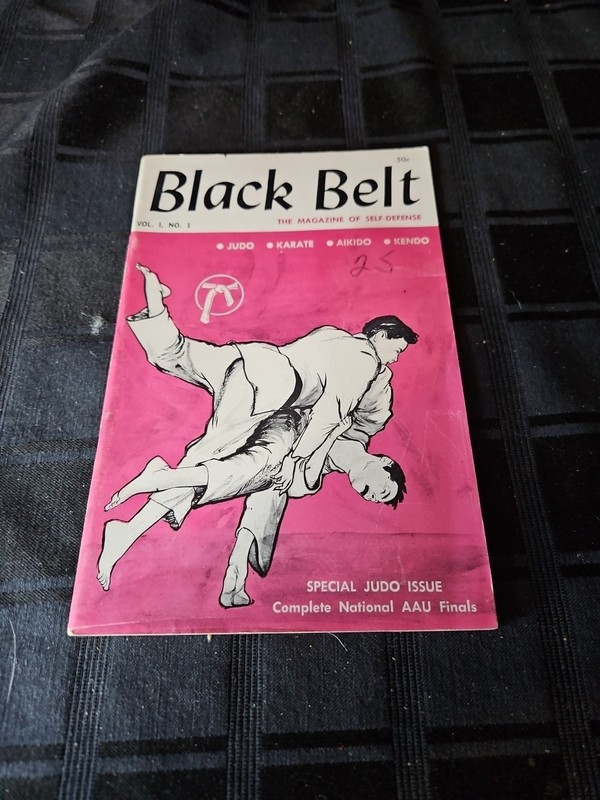 Black Belt Magazine Vol 1  #1  Mitoshi Uyehara, JUDO KARATE AIKIDO KENDO Scarce!