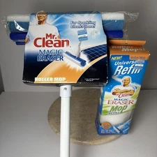Mr. Clean Magic Eraser Roller Mop Refill Type B + Extra Universal Mop Refill