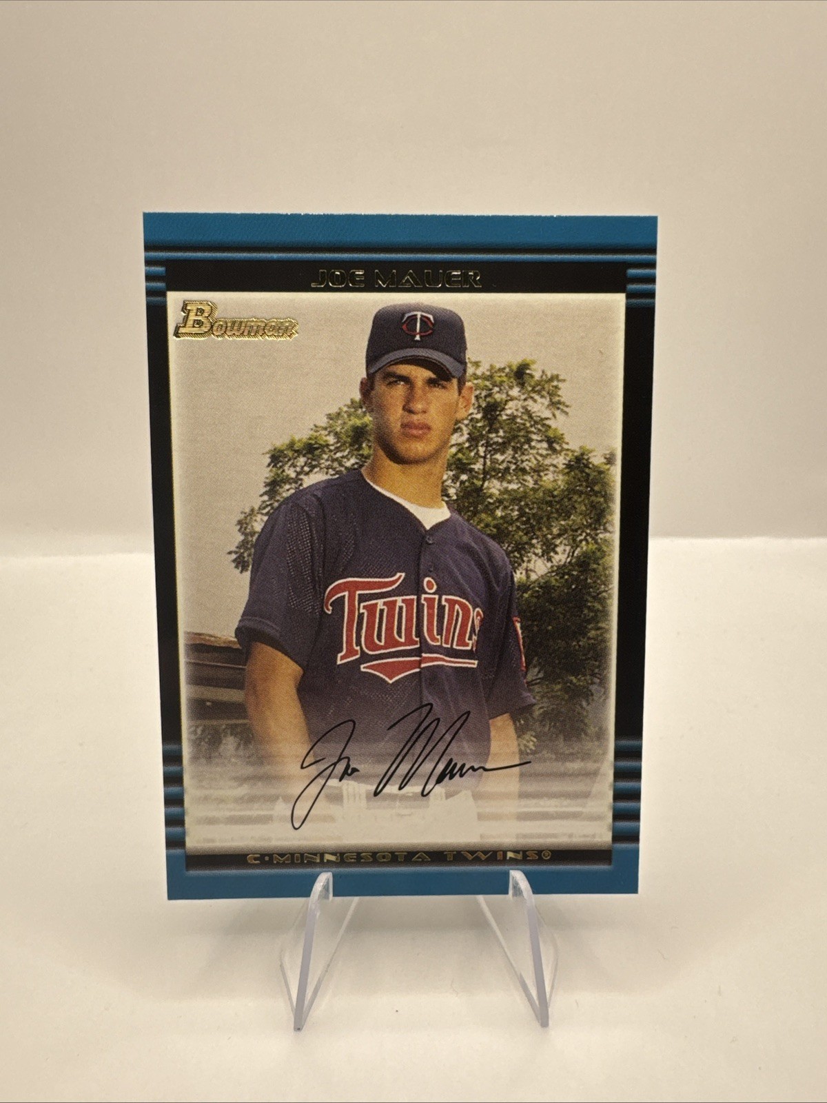 2002 Bowman Gold #379 Joe Mauer RC ROOKIE Twins