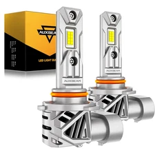 AUXBEAM 9005 LED Headlights Conversion Kit High Beam White Super Bright 28000LM