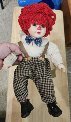 Seymour Mann Doll American Sweetheart Raggedy Ann 14  Collector Dolls Tags