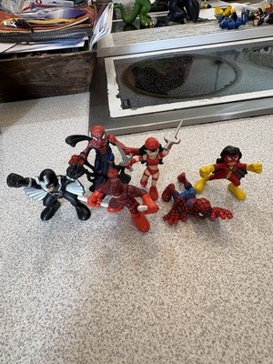 Marvel Superhero Squad Lot of 6 Featuring Spider-Man, Daredevil, & More