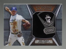 2013 Topps Cy Young Award Winner Commemorative Relic Jake Peavy #CY-JPE 8m6