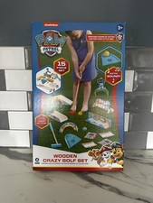Paw Patrol Wooden Crazy Golf Set With Sound,