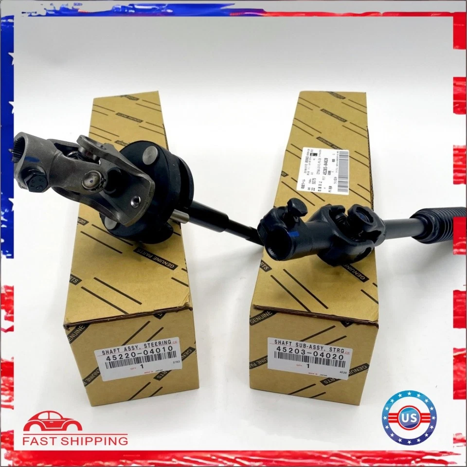 OEM Upper Lower Steering Column Intermediate Shaft for 05-15 Toyota Tacoma 4WD Foto 4 de 4