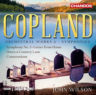 CHSA5222 BBC Philharmonic John Wilson CD Copland: Symphony No. 3