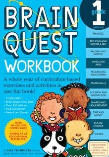 Brain Quest Workbook Grade 1 von Trumbauer, Lisa | Buch | Zustand gut