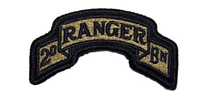 Ocp Ranger Scroll U.S. Army 2nd Ranger Battalion Shoulder Scroll Unit OCP Hook-Back Patch ...