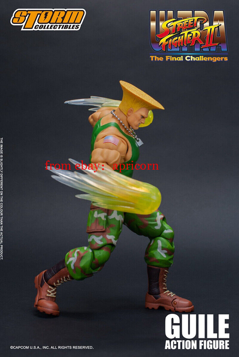 Street Fighter Guile Final Challenger Action Figure 1/12 Storm Toys  Official