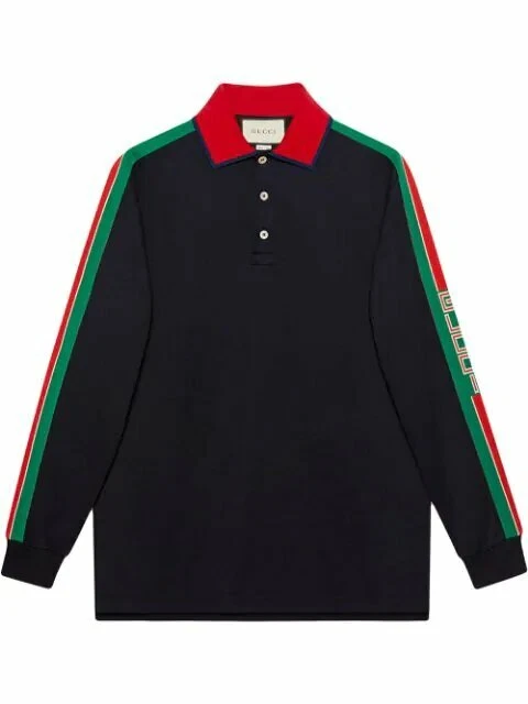 Gucci Stripe detail polo shirt (545784xjag4)