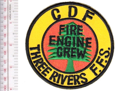 Hot Shot Wildland Fire Crew California CDF Three Rivers Forest No Tariff