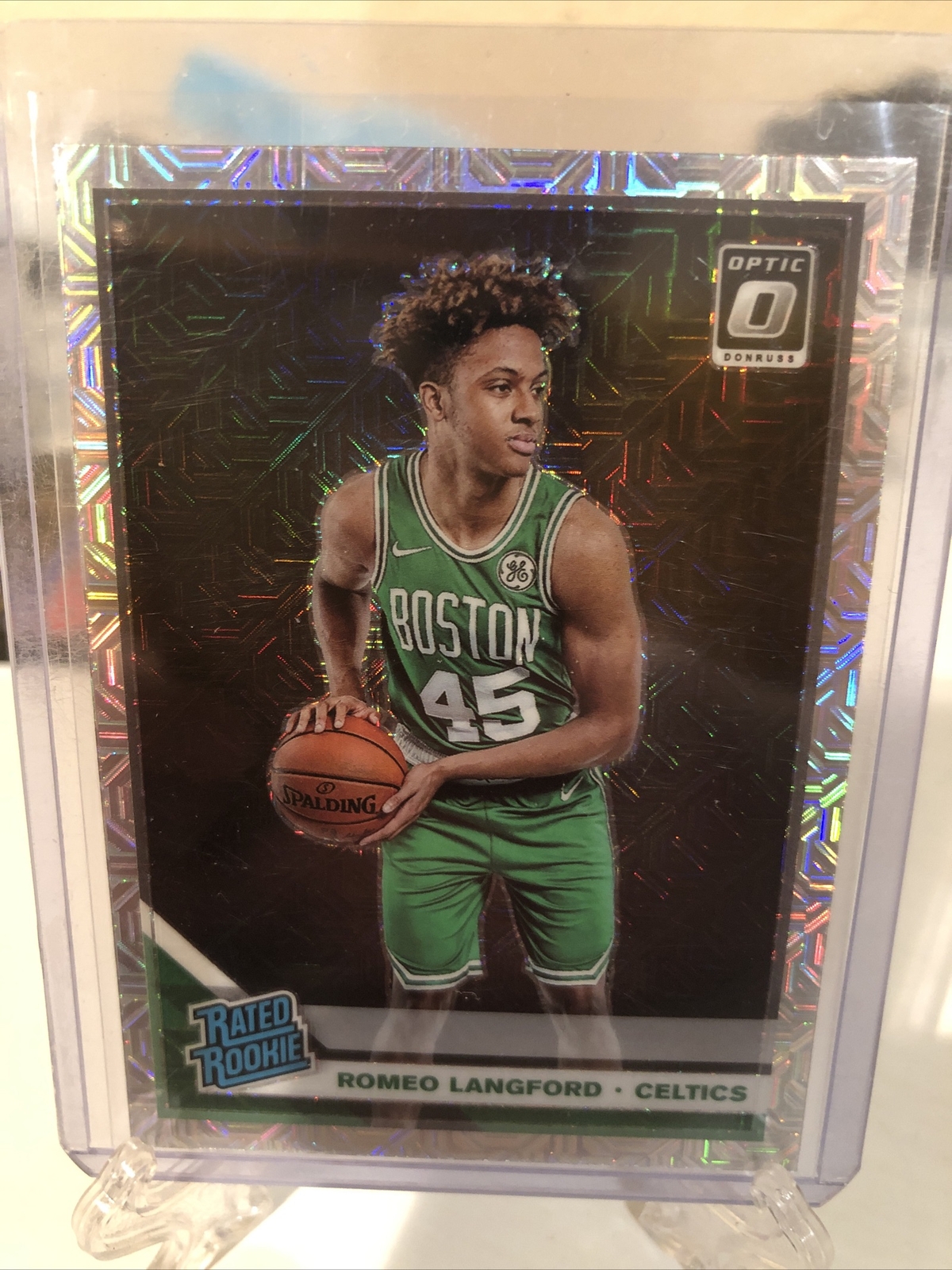 2019-20 Optic Romeo Langford Choice Infinite Mojo Rated Rookie #182 D162