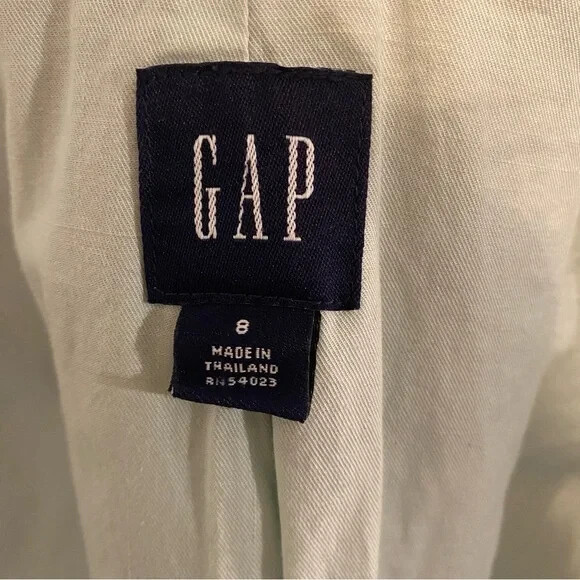 Brown GAP Velvet Fully Lined 2 Button Blazer Size… - image 5