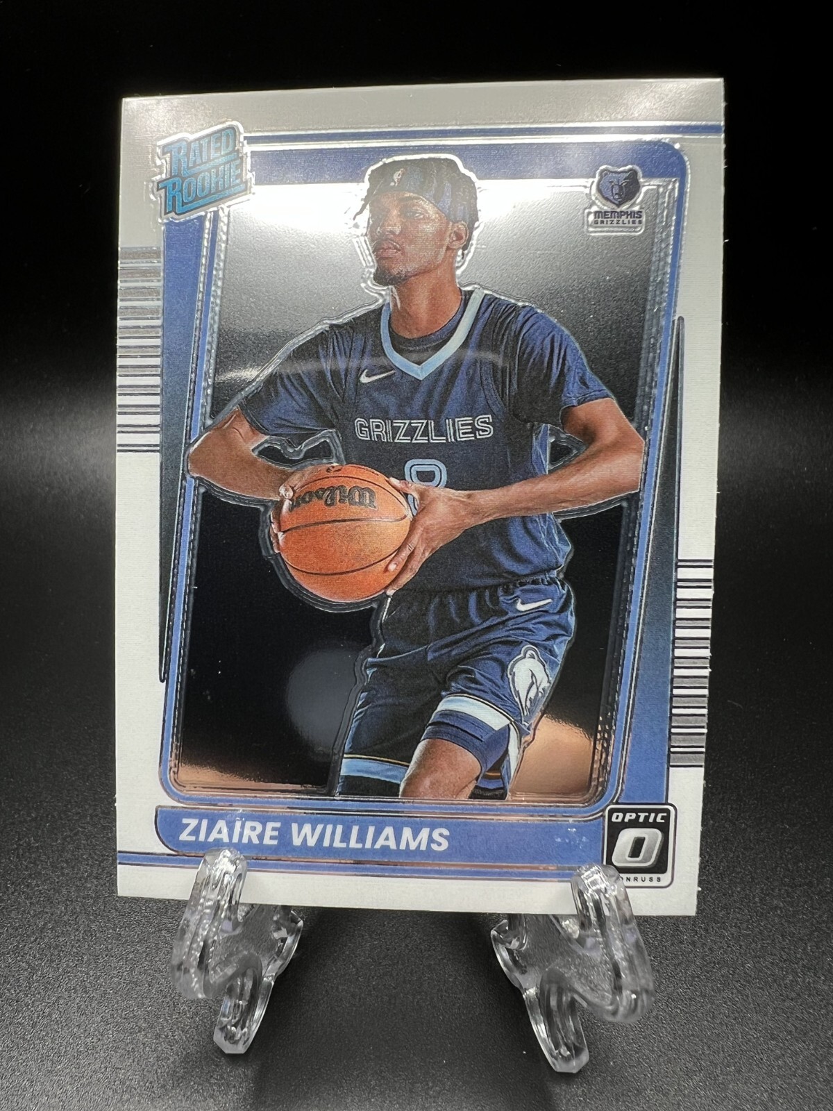 2021-22 Panini Donruss Optic - Rated Rookie Ziaire Williams #198 (RC)