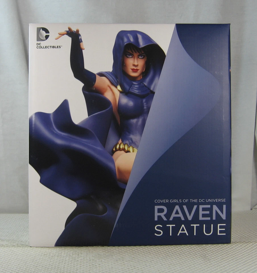 Cubierta de estatua de cuervo niñas del universo DC Adam Hughes ¡AH! NUEVO PRECINTADO Foto 3 de 4